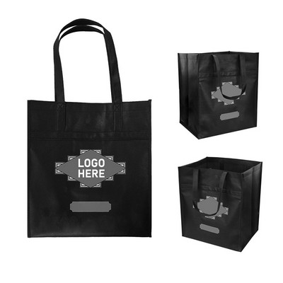 Polypropylene Tote Bag with Plastic Base